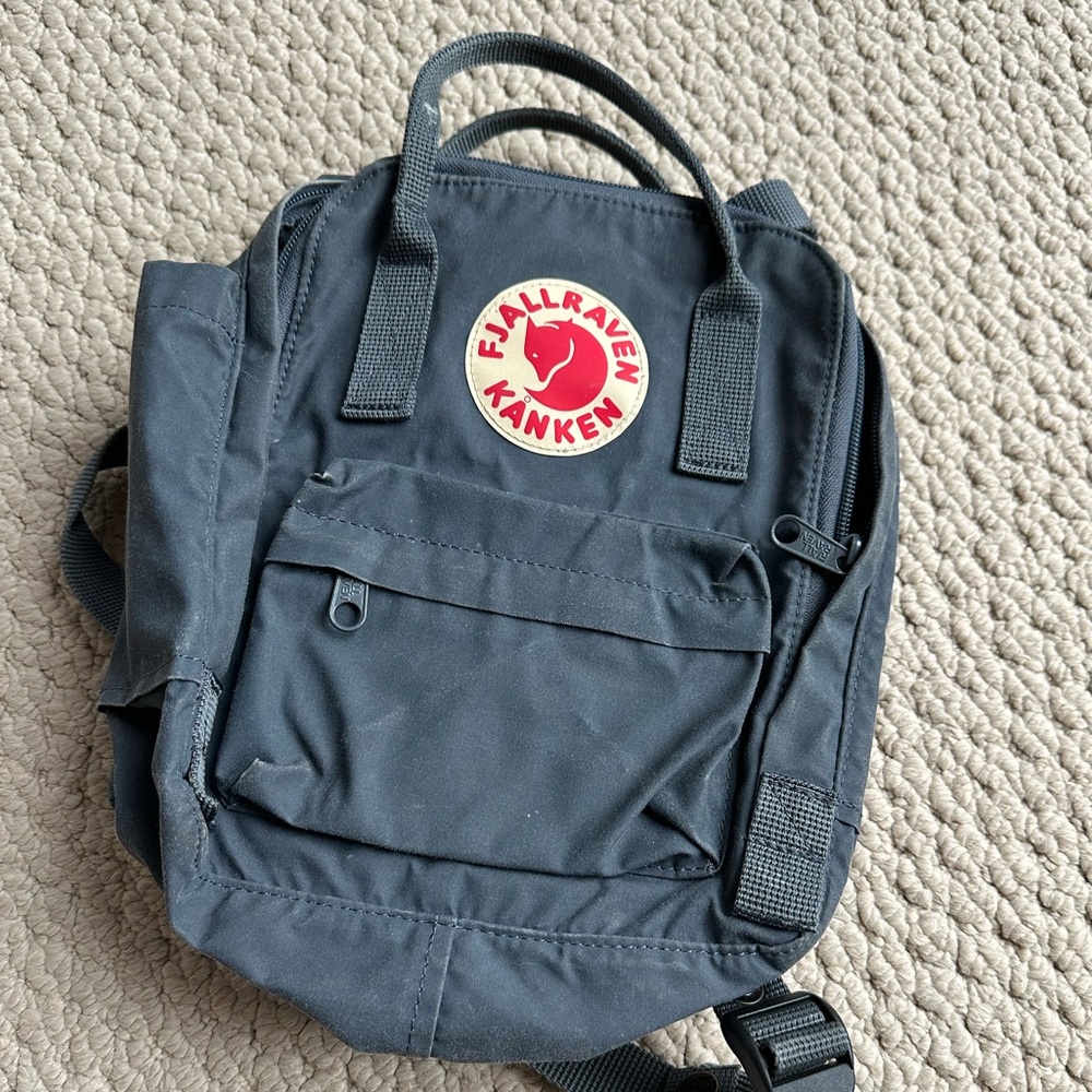 Mini Grey Backpack